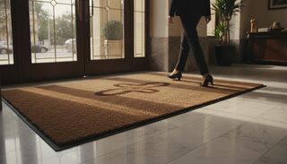 Zerbino in cocco con logo: stampato o intarsiato?